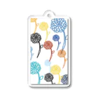 emiko_tokyoのDahlias Acrylic Key Chain