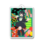 天使の輪の希死念慮 Acrylic Key Chain