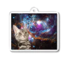 🥐🍞ちょきぷり🍞🥐のうちの宇宙猫 Acrylic Key Chain