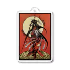 THORES柴本(トーレスしばもと) THORES Shibamotoの『MATADOR』SICSSORS CROWN干支画 Acrylic Key Chain