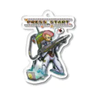 nidan-illustrationの“PRESS START” 2-#1 Acrylic Key Chain