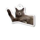 Ren_chanの寝起きの猫3 Acrylic Key Chain