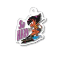 nidan-illustrationの“So HARD” Acrylic Key Chain