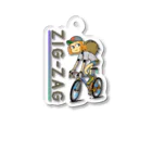 nidan-illustrationの“ZIG-ZAG” 1 Acrylic Key Chain