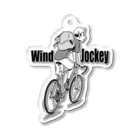 nidan-illustrationの"Wind Jockey" アクリルキーホルダー