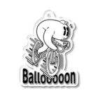 nidan-illustrationの"Ballooooon" #1 アクリルキーホルダー