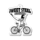 nidan-illustrationの"SWEET STEEL Cycles" #1 Acrylic Key Chain