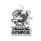 nidan-illustrationの"SPIDER SLIDER" Acrylic Key Chain