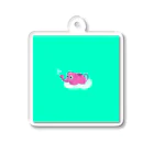 ハニカミ　グッズのぞうさんじょうろ Acrylic Key Chain