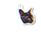 彩之助のサビ猫のわさび Acrylic Key Chain