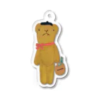 HANONのベロだしベア ピクニックへ行く Acrylic Key Chain