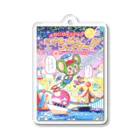 枯れ木ゼリコのそれいけ！！たたかえ！！超人テレポンファイター！！ Acrylic Key Chain