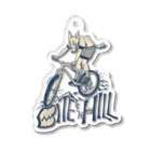 nidan-illustrationの"BITE the HILL" Acrylic Key Chain