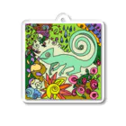 爆裂グッズのchameleonsmile アクリルキーホルダー