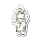 mofusandの花嫁にゃん Acrylic Key Chain