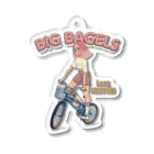 nidan-illustrationの"big bagels" アクリルキーホルダー