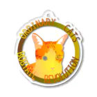 『NG （Niche・Gate）』ニッチゲート-- IN SUZURIのOrdinary Cats01h.t.(秋) Acrylic Key Chain