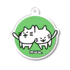 muu.(むぅ。)創作なのだのねこさん Acrylic Key Chain