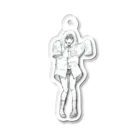 evaの女の子　おばけごっこ Acrylic Key Chain