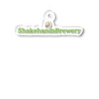 空想ロゴのSHAKEHANDS BREWERY 2 Acrylic Key Chain