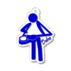 country music house !のDobro Guitar Pictogram  アクリルキーホルダー