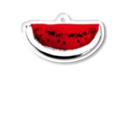 ヨープキャンが気になったのすいか -watermelon- 切 Acrylic Key Chain