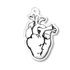 稀有のHEART Acrylic Key Chain