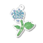 ampluieの紫陽花 Acrylic Key Chain