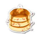 いわさきまゆこ｜食べ物イラストのホットケーキちゃん アクリルキーホルダー