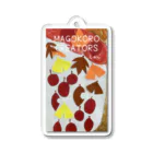 MAGOKORO CREATORS の落葉とりんご Acrylic Key Chain