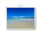 mizuphoto galleryのBreathing blue Acrylic Key Chain