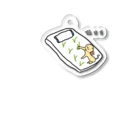 ダイナマイト87ねこ大商会の田植えキャット Acrylic Key Chain