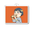 うさみるみのホットサンド女子 Acrylic Key Chain