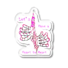 SASARiNS のHave a Heart to heart Acrylic Key Chain