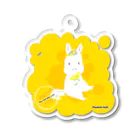 ツジイマコトのもちうま（白毛ちゃん） Acrylic Key Chain