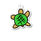 𓆉カメすえ🗽🍄🥝のカメちゃん アクリルキーホルダー