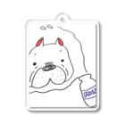 full-の犬さま Acrylic Key Chain