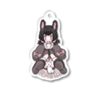 tachikawaのうさぎのこ Acrylic Key Chain