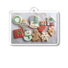 Lil joy sweetsのChristmas Cookies. アクリルキーホルダー