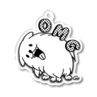 イラスト MONYAAT のOMGなポメラニアン*st*ak Acrylic Key Chain