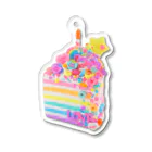 fancy fake sweets Marianne☆のレインボーケーキ🍰🌈💕 アクリルキーホルダー