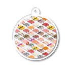 猫と釣り人のSUSHI_3RW_ST Acrylic Key Chain