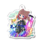 黄粉商会🐾の次元の旅人ちゃん Acrylic Key Chain