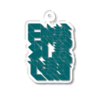 交流雑貨 COMETI（コメチ）の日本語少し話せます（グリーン） Acrylic Key Chain