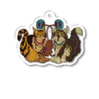 ねこのLAPHCONESSの狛猫ラフヴーリン Acrylic Key Chain