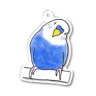 ぴぃのインコちゃん！ Acrylic Key Chain