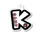 K.CAMPのKアクリルキーホルダー Acrylic Key Chain