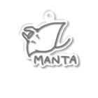 千月らじおのよるにっきのMANTA アクリルキーホルダー