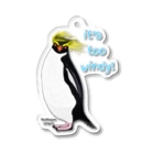 LalaHangeulのRockhopper penguin　(イワトビペンギン) Acrylic Key Chain