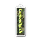 カモフラチャンネル オフィシャルグッズのCamoufla.ch Acrylic Key Chain